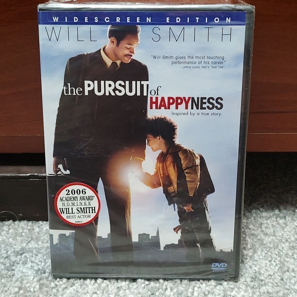 The Pursuit of Happyness DVD   Widescreen Will Smith NEW Sealed